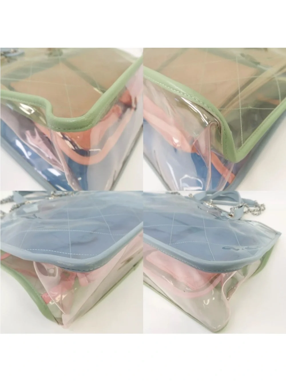 💎 RUNWAY 💎 SPLASH Chanel Clear PVC Tote Bag - Picture 5 of 14